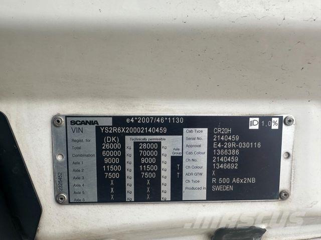 Scania R 500 6x2 Sattelzugmaschinen