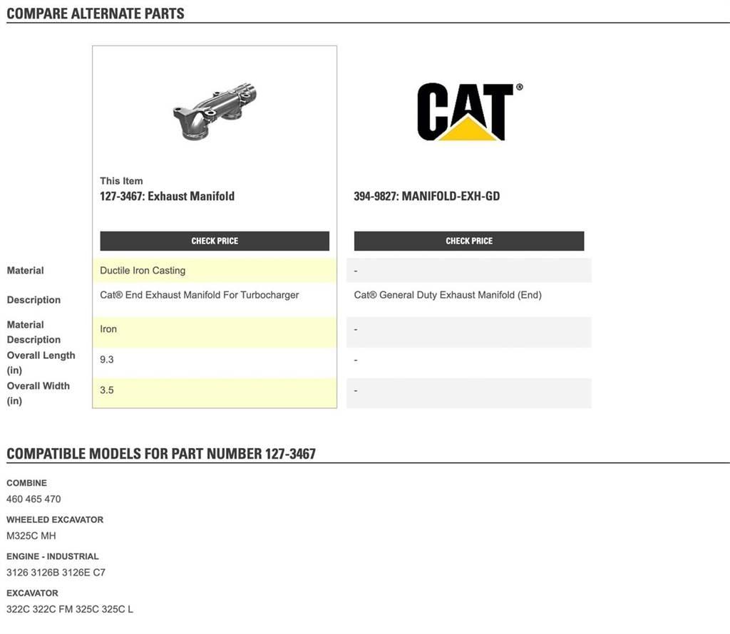 CAT 3126 Transport Sonstige