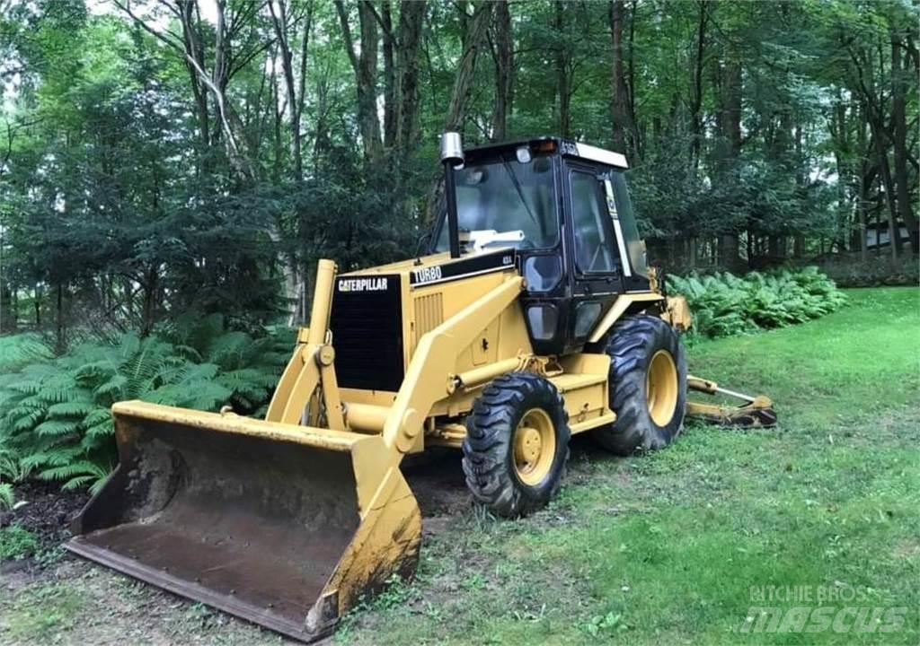 CAT 416B Baggerlader