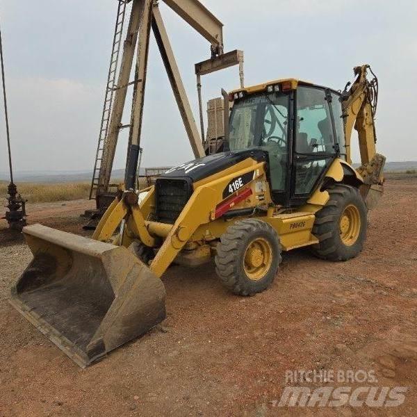 CAT 416E Baggerlader
