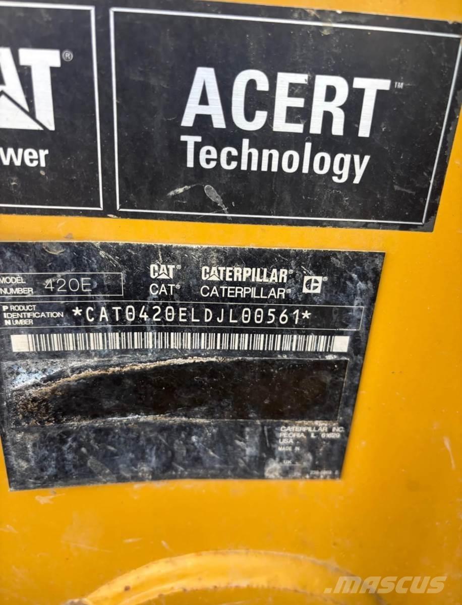 CAT 420E Baggerlader
