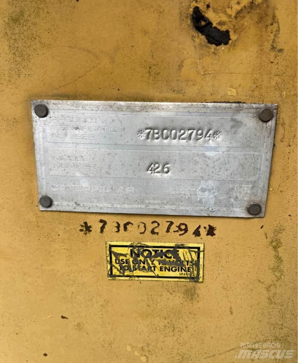 CAT 426 Baggerlader