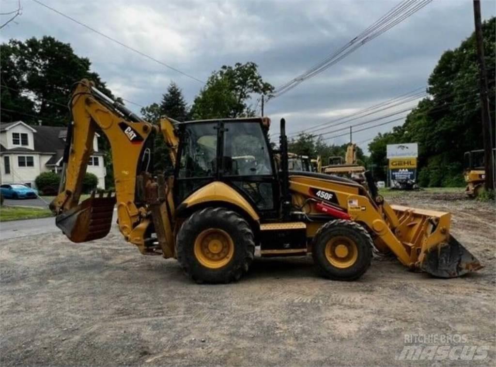 CAT 450F Baggerlader