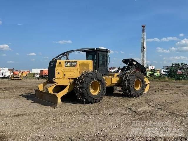 CAT 555D Stammholzschlepper