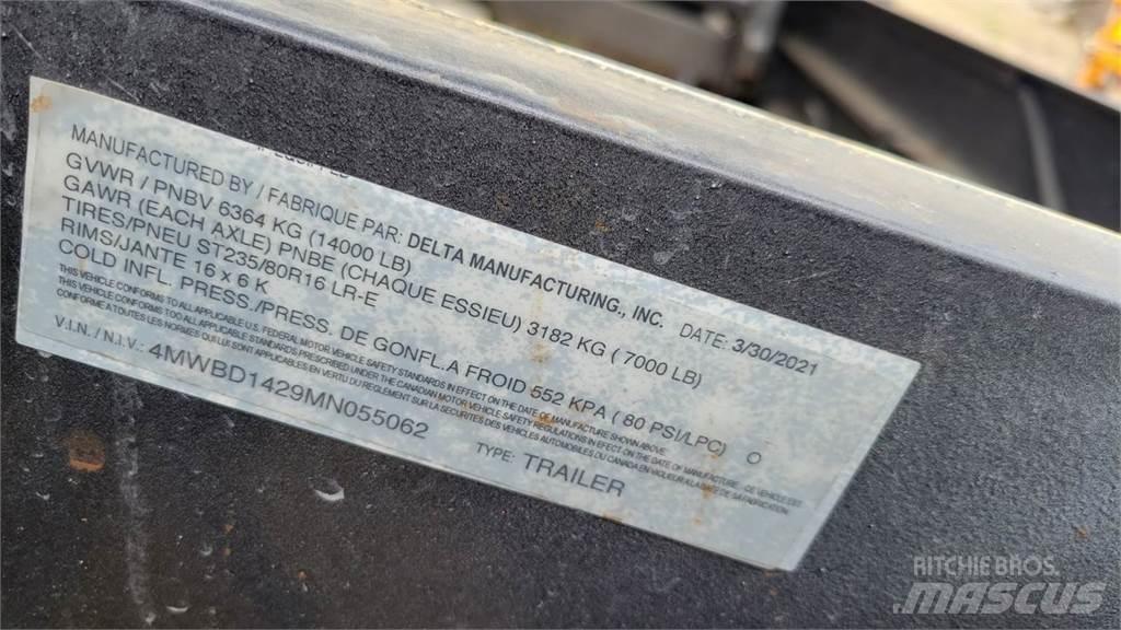 Delta  Kippladerauflieger