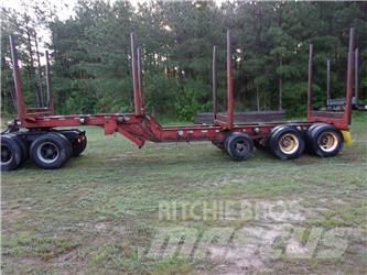 Evans 37' Holztransportauflieger