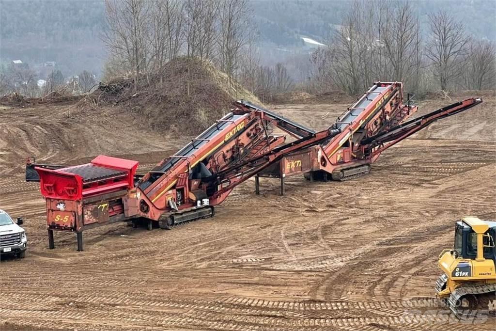 Extec S-5 Sieb- und Brechanlagen