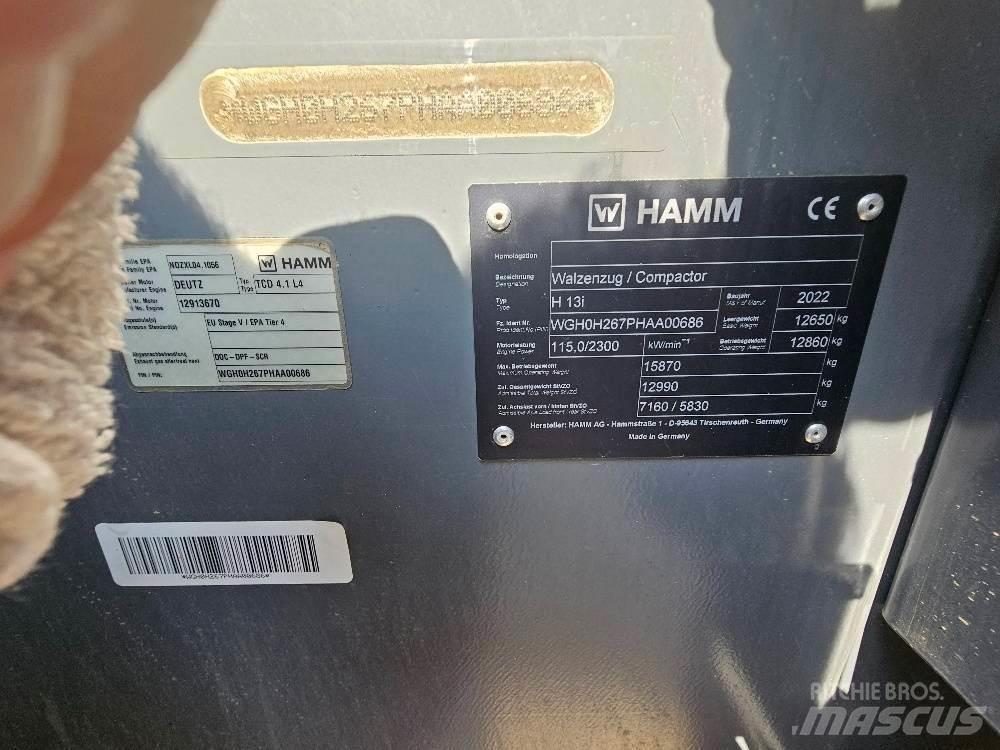 Hamm H13I Walzenzüge