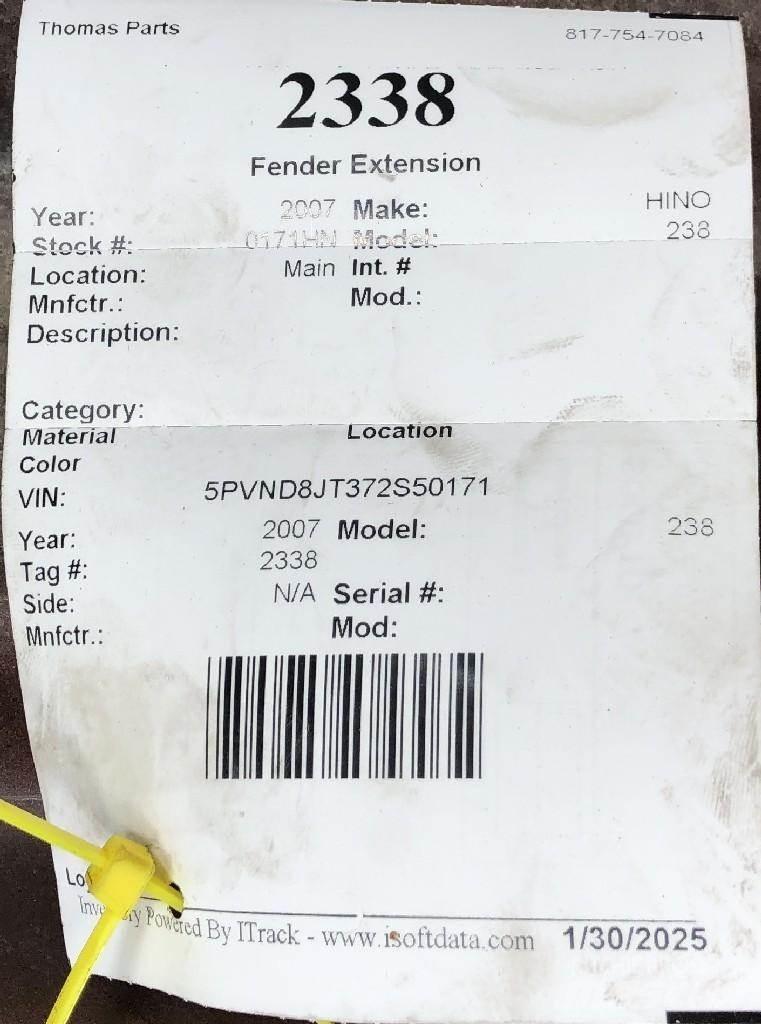 Hino 238 Transport Sonstige