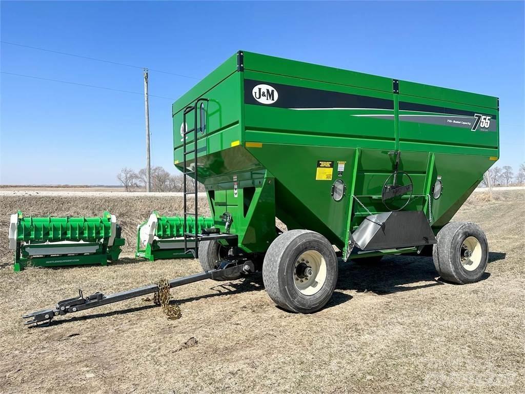 J&M 755SD Getreideanhänger