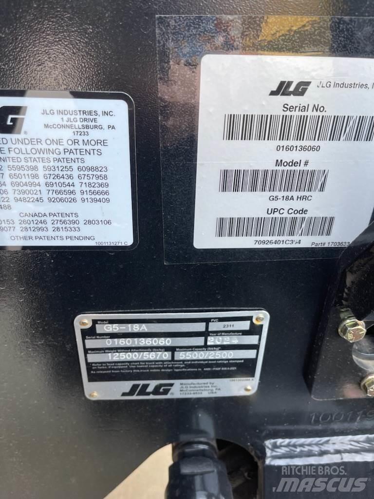 JLG G5-18A Teleskoplader