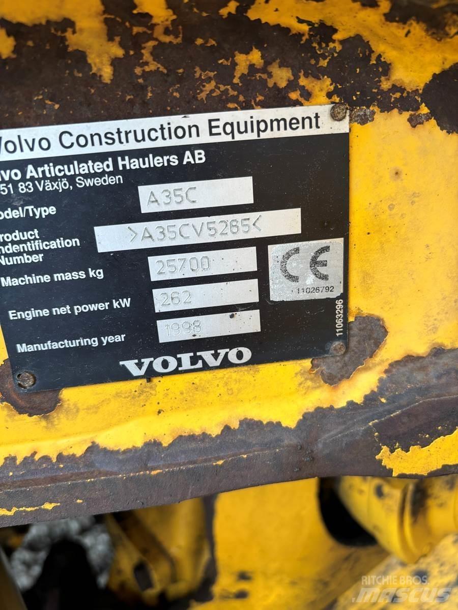 Volvo A35C Dumper - Knickgelenk