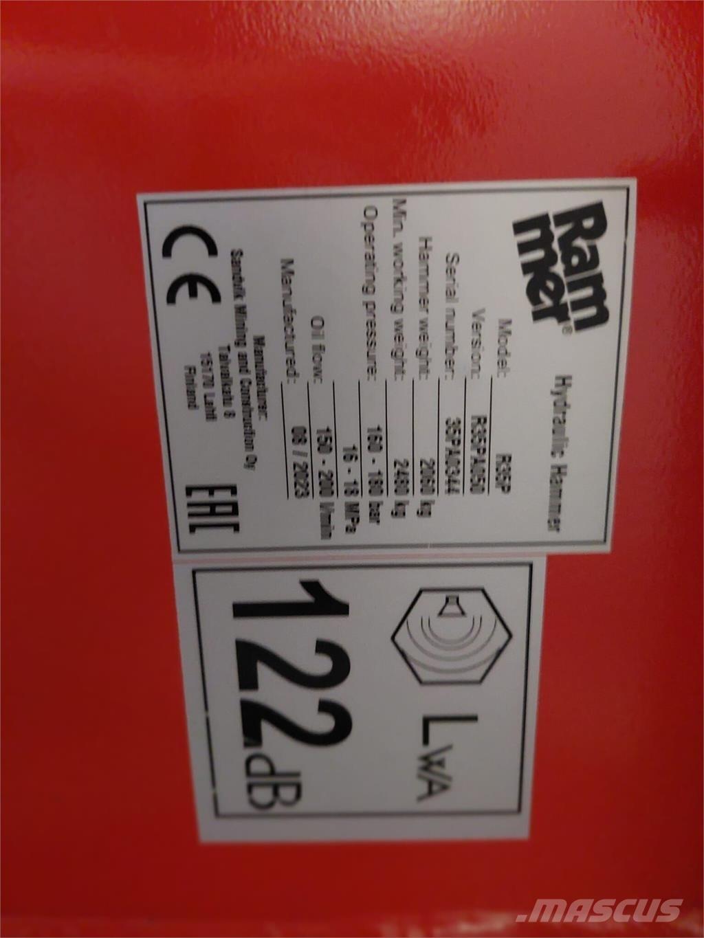 Rammer R35P Sonstige Baumaschinen