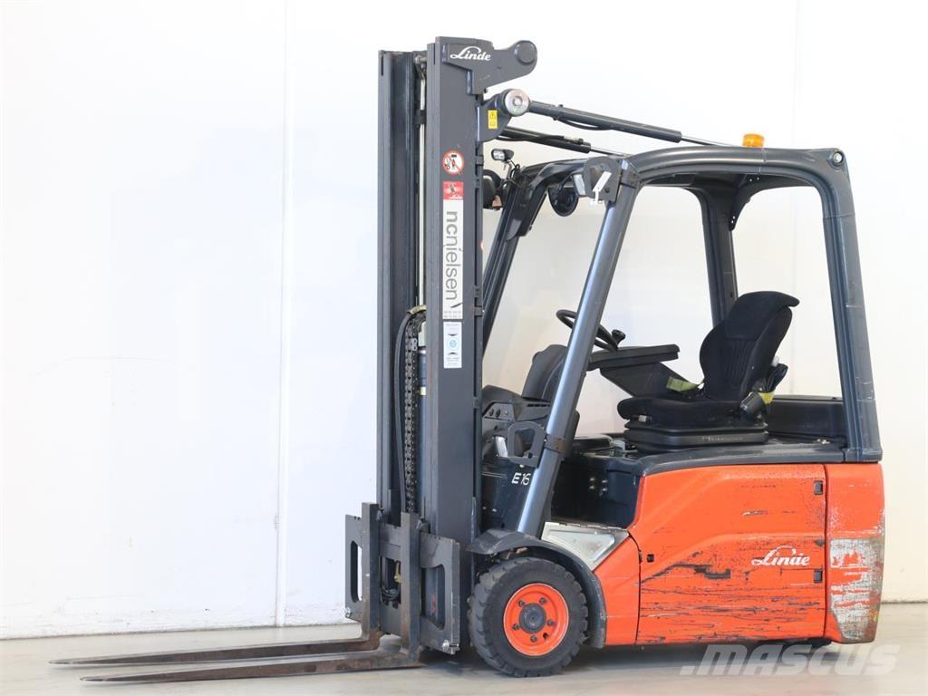 Linde E16/386-01 Elektrische heftrucks