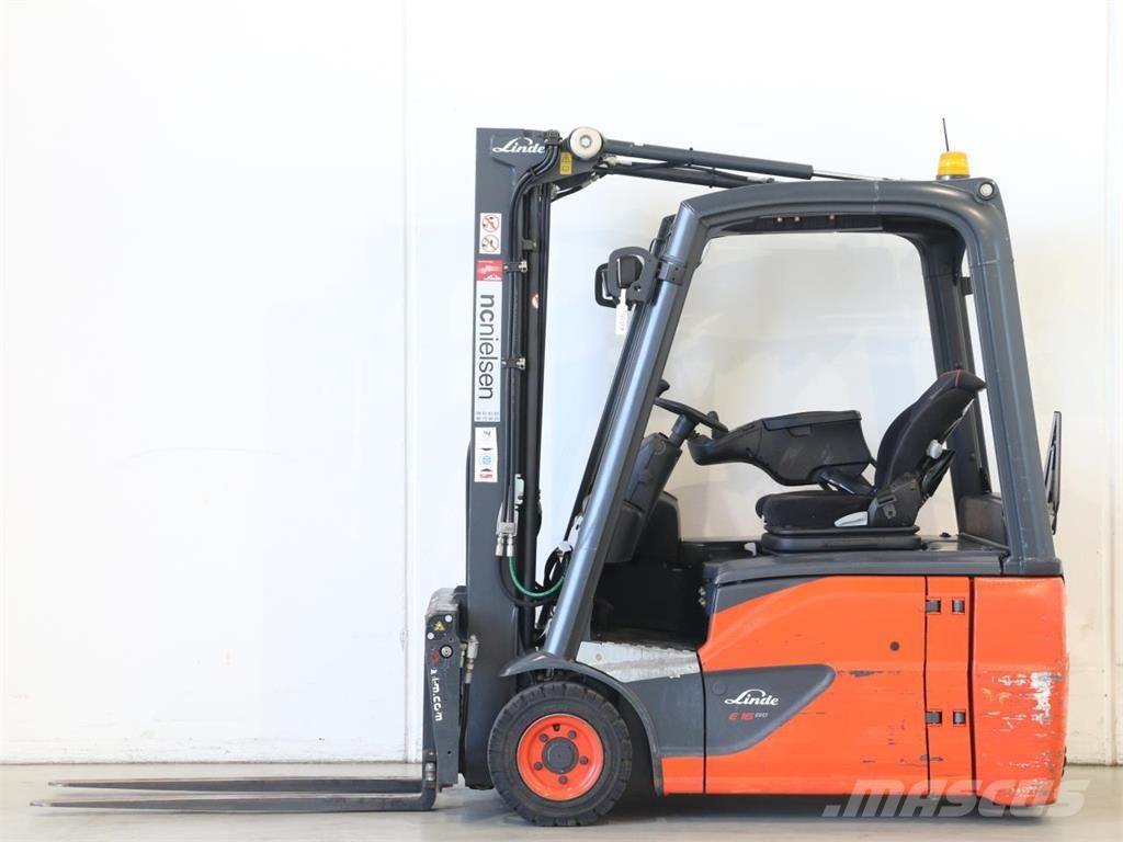 Linde E16/386-02 EVO Elektrische heftrucks