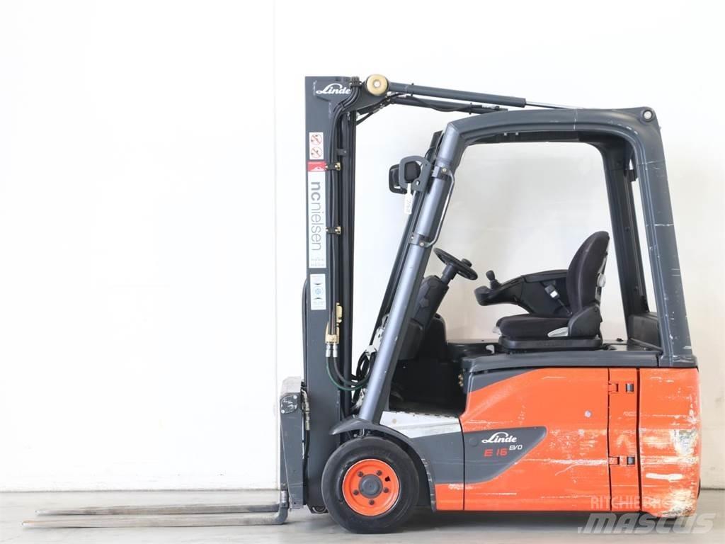 Linde E16/386-02 EVO Elektrische heftrucks