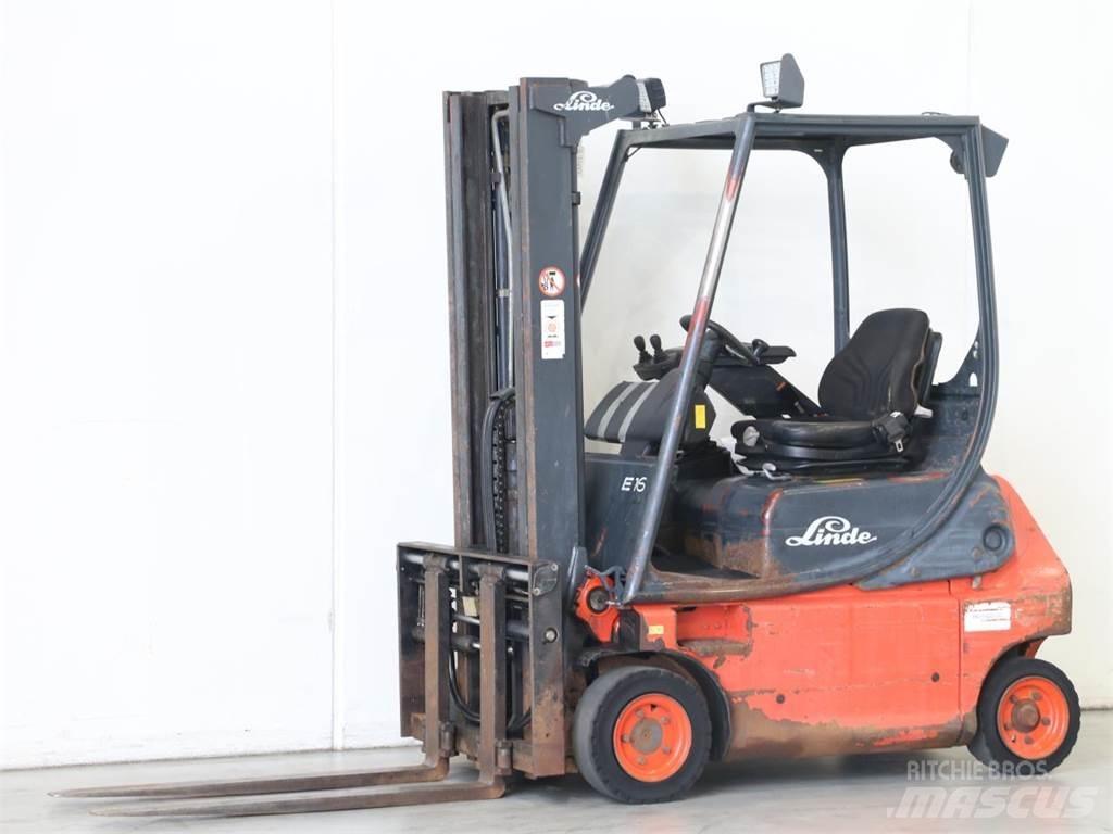 Linde E16P/335-02 Elektrische heftrucks