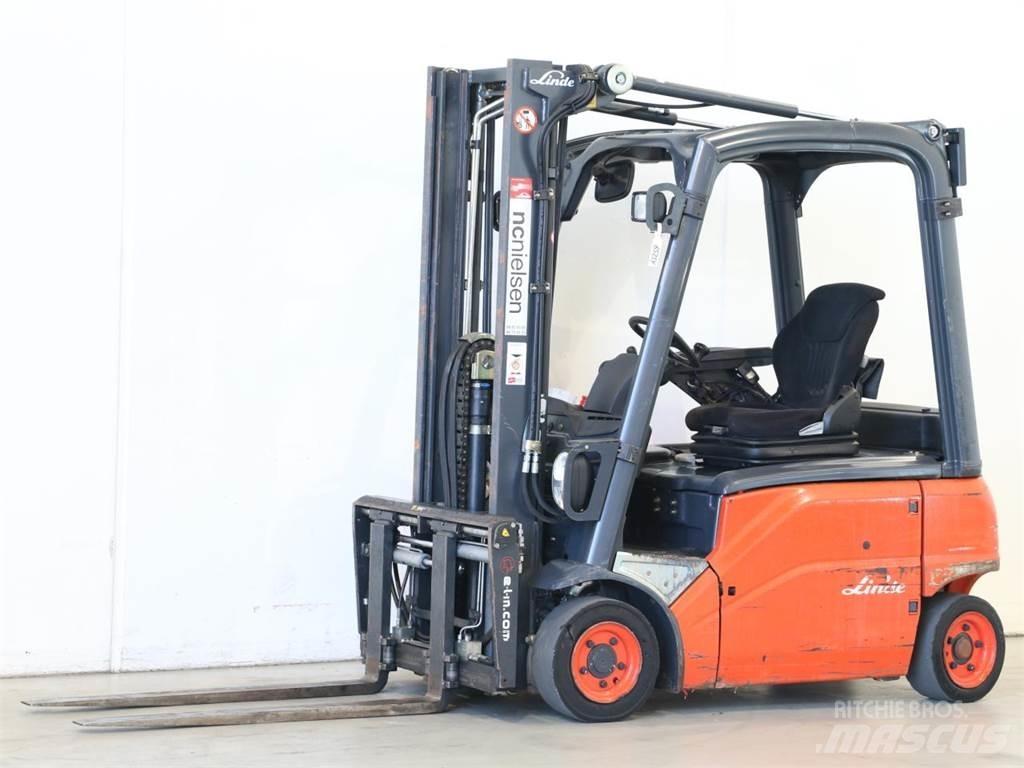 Linde E16P/386-02 Elektrische heftrucks