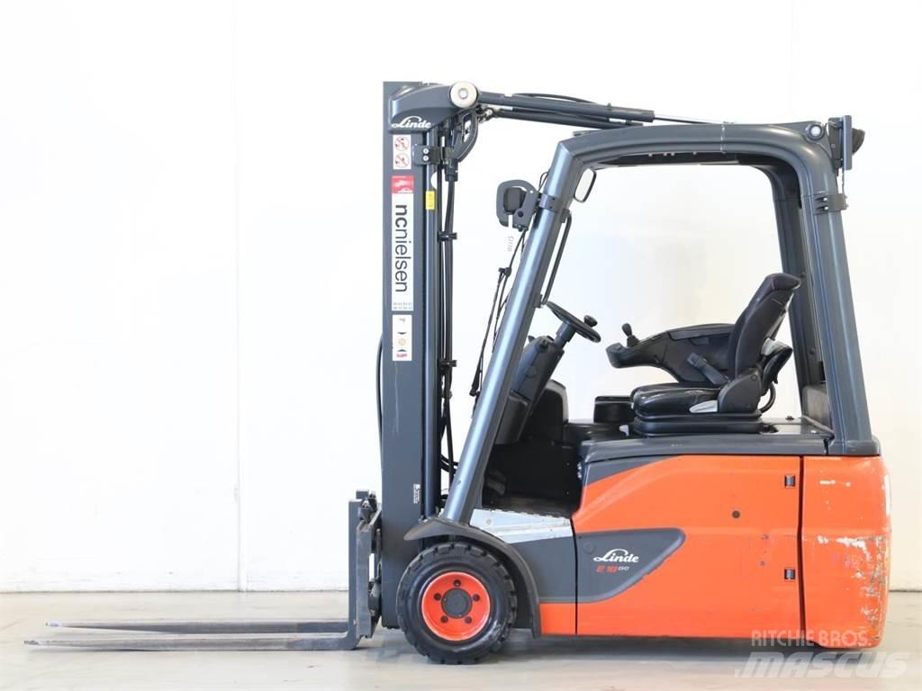 Linde E18 EVO/386-02 Elektrische heftrucks