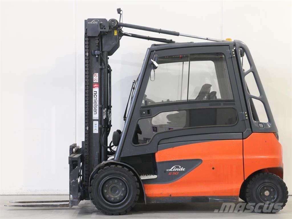 Linde E50/600HL/388 Elektrische heftrucks