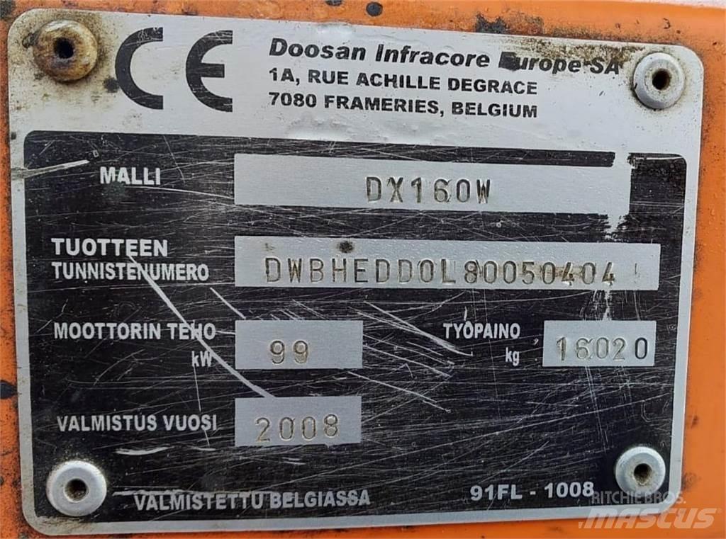 Doosan DX160W Raupenbagger