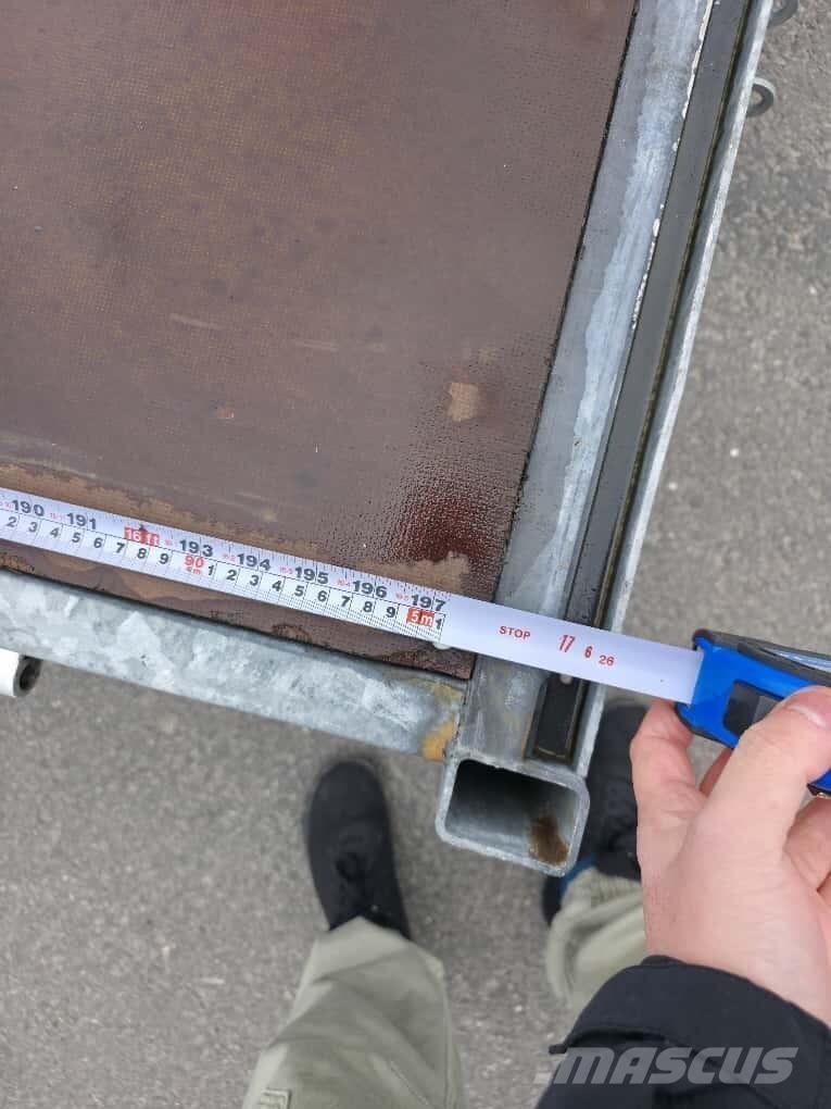 Eduard P4 3000kg Pritschenanhänger