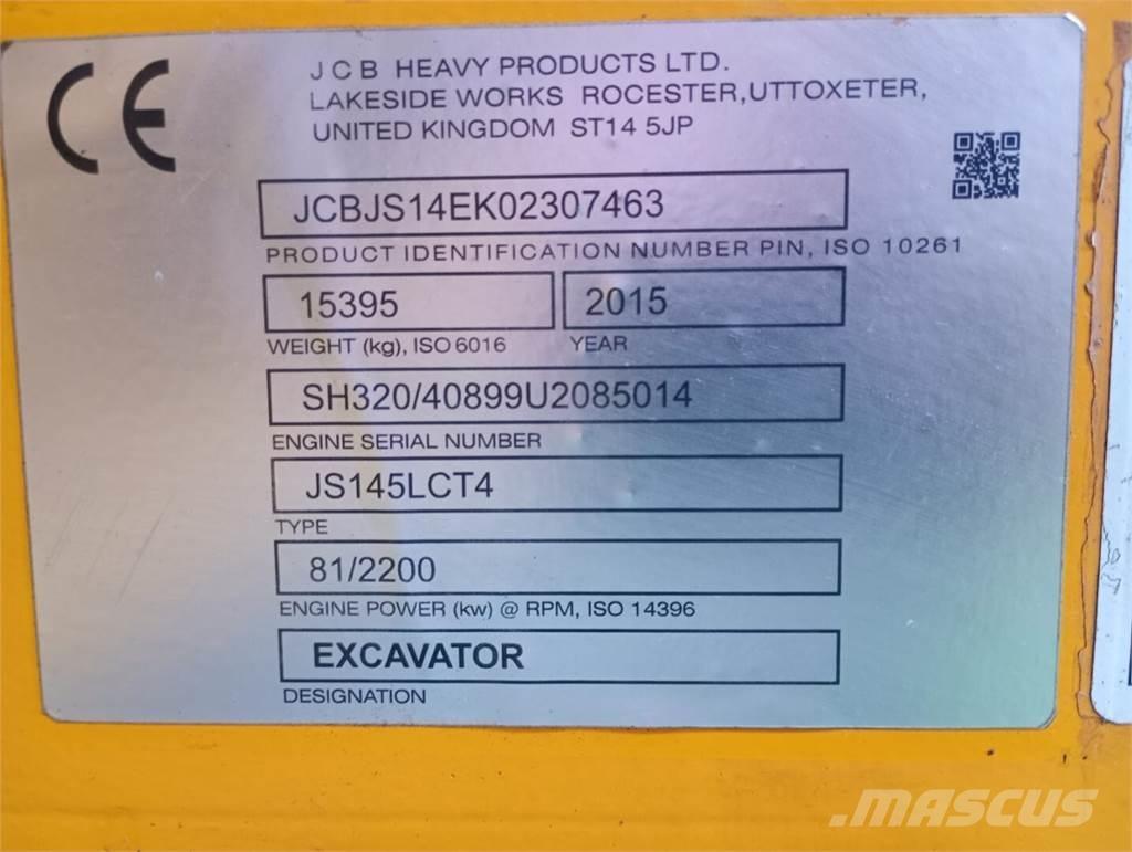 JCB JS 145 Raupenbagger