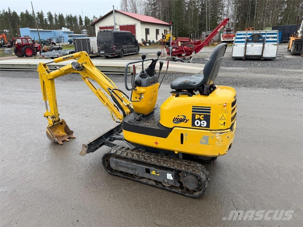 Komatsu PC09 Minibagger < 7t