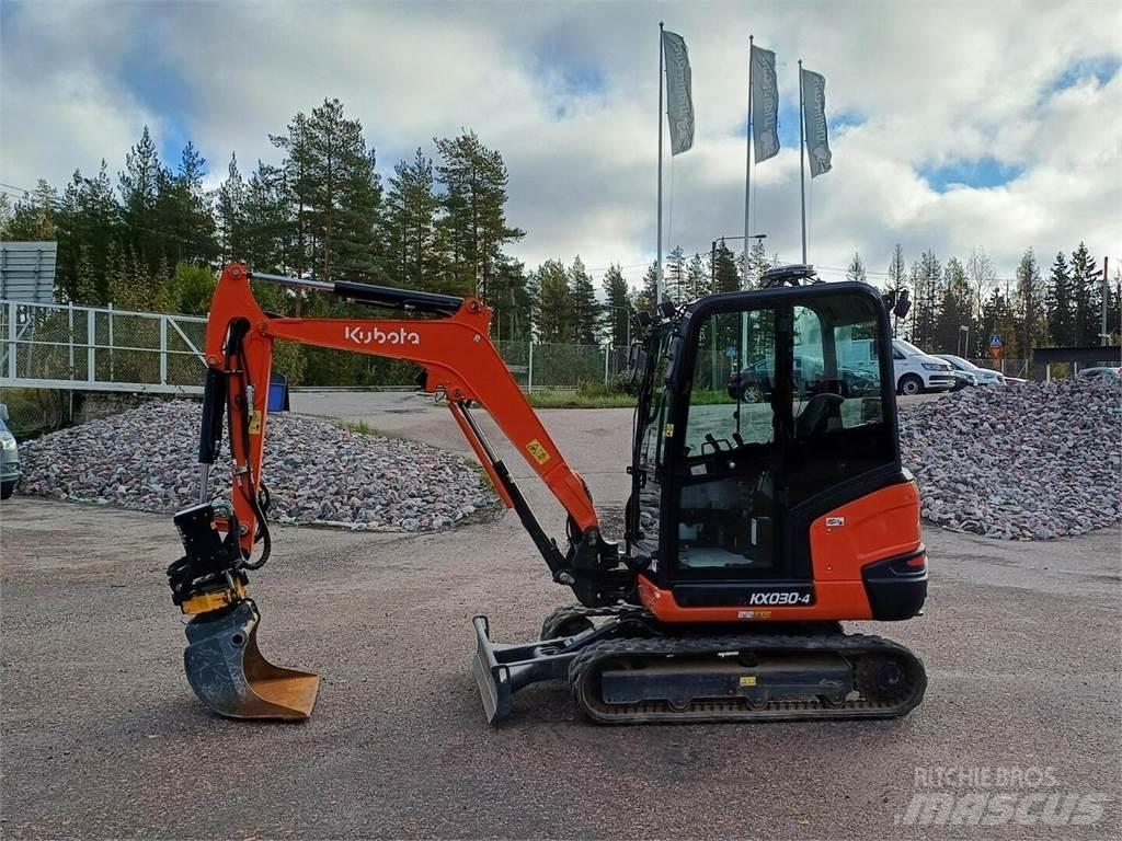 Kubota KX 030-4 Minibagger < 7t