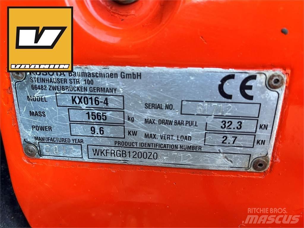 Kubota KX016-4 Minibagger < 7t