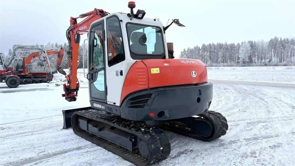 Kubota KX080-3 Midibagger  7t - 12t