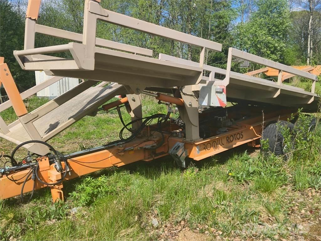  Romill paalivaunu Sonstige Landmaschinen