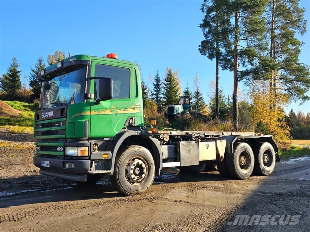Scania 124C 6X4 Abrollkipper