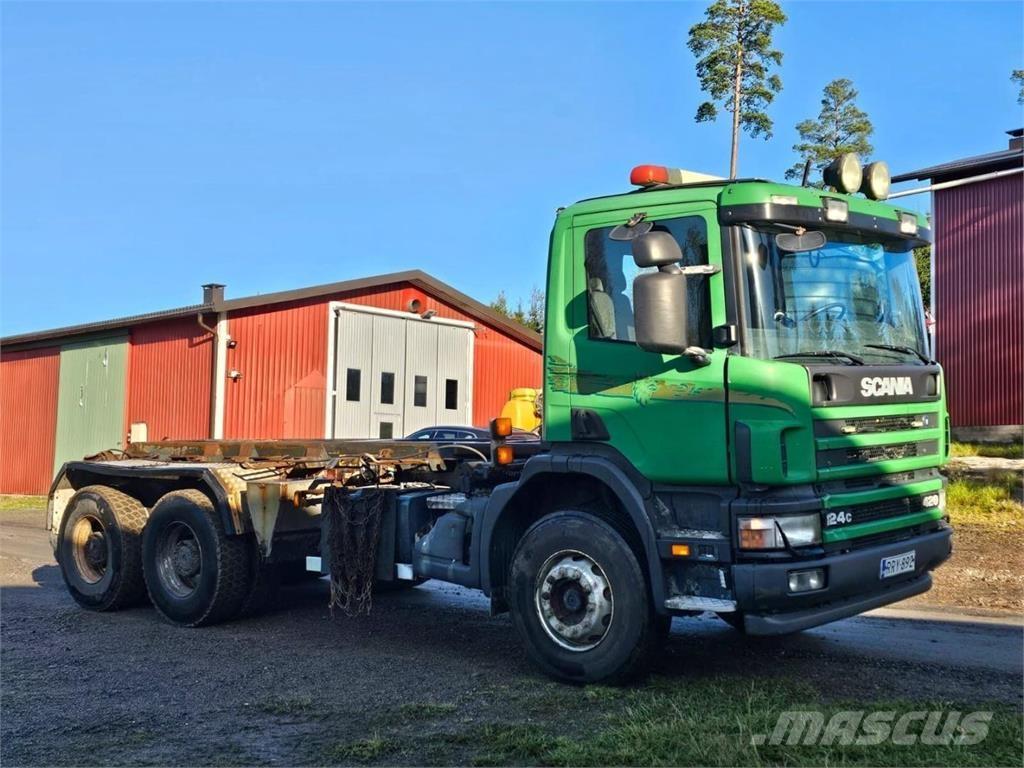 Scania 124C 6X4 Abrollkipper
