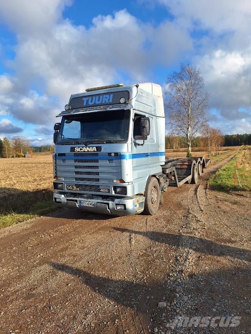 Scania 143H Forsttransportfahrzeuge