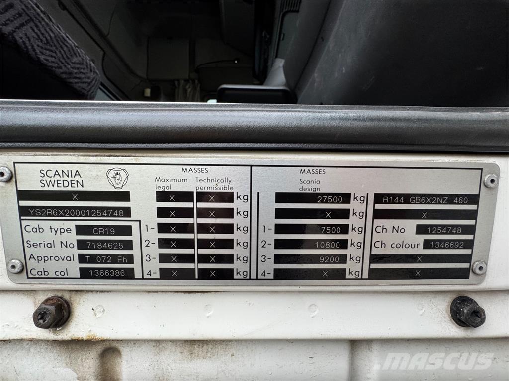 Scania 144G 6x2 Kranwagen