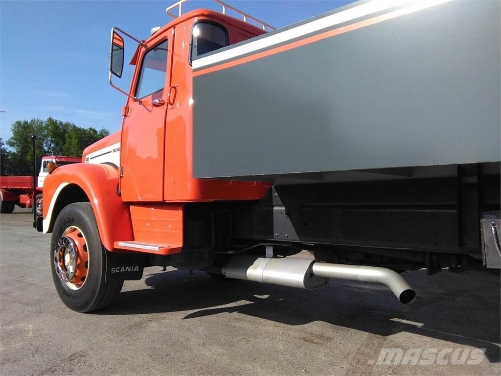 Scania LS 110 S Pritschenwagen/Pritschenwagen mit Seitenklappe