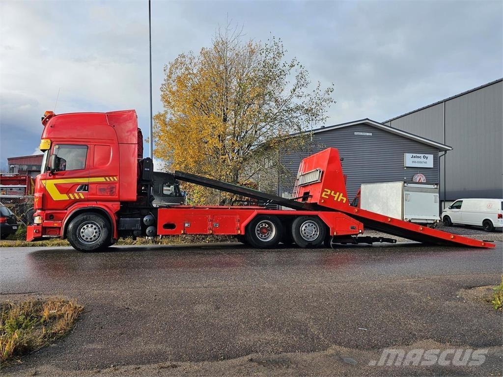 Scania R124 6X2 Autotransporter
