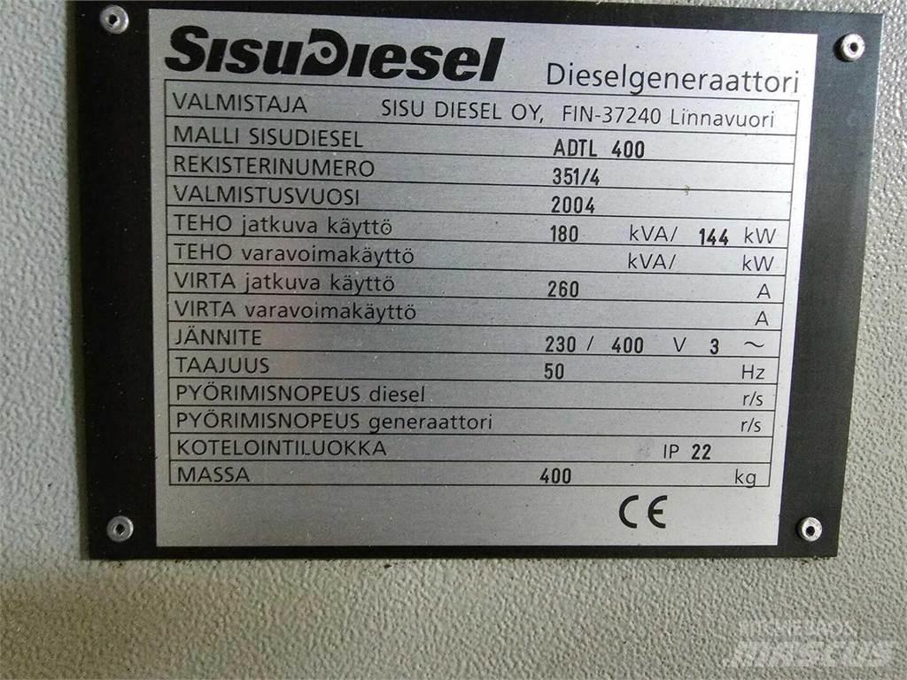  Strömberg 180kVA Andere Generatoren