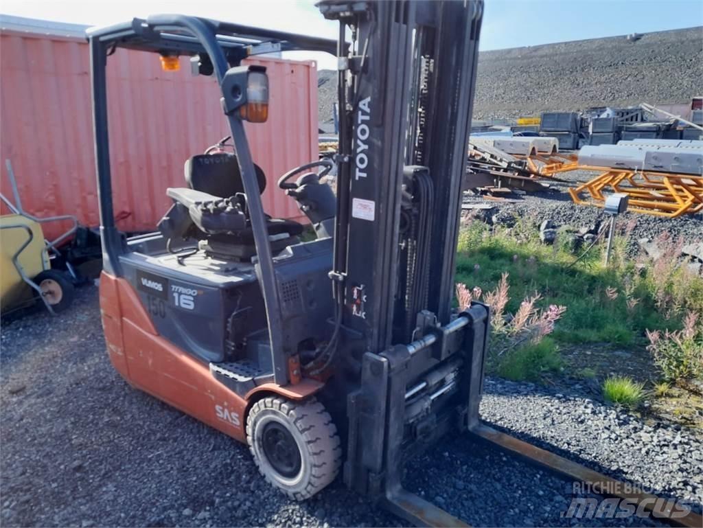 Toyota 8FBET16 Elektrische heftrucks