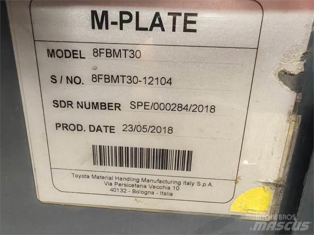 Toyota 8FBMT30 Elektrische heftrucks