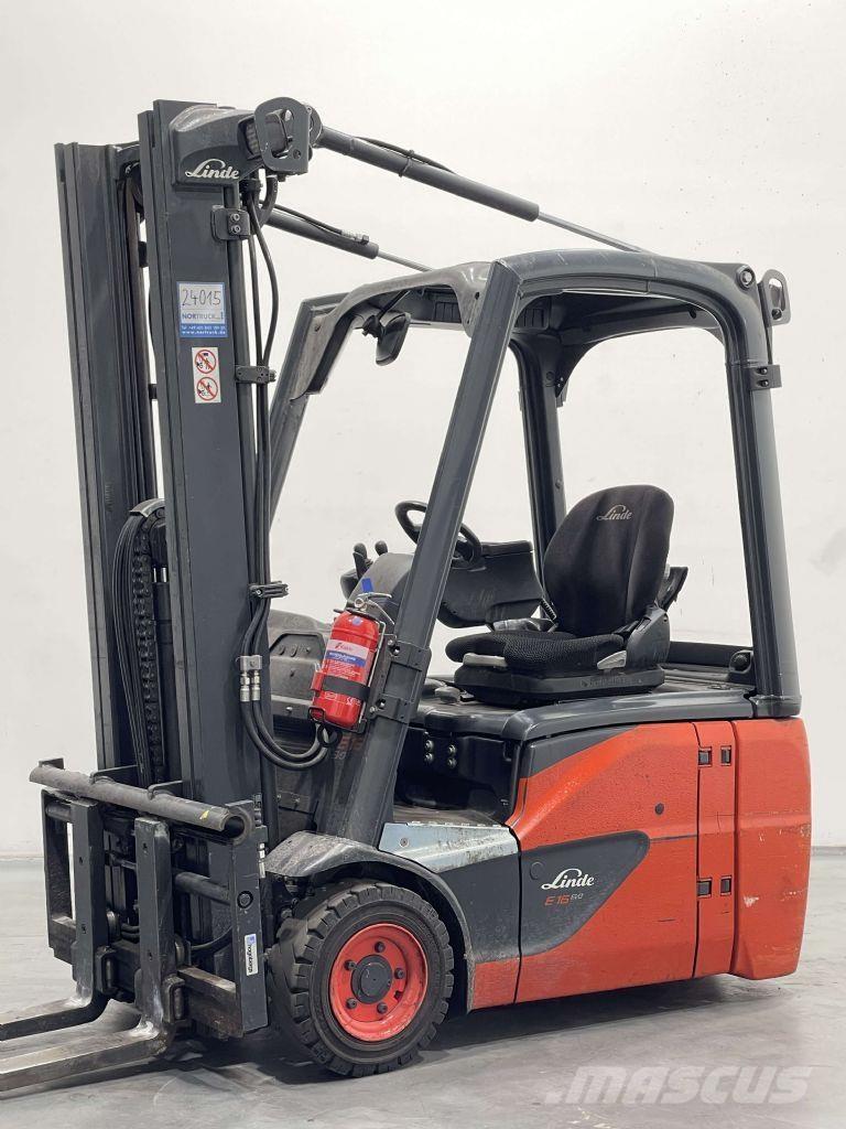 Linde E16C-02-386 Elektrische heftrucks