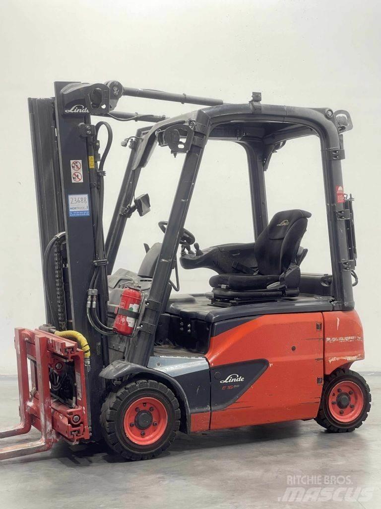 Linde E16P-02-386 Elektrische heftrucks