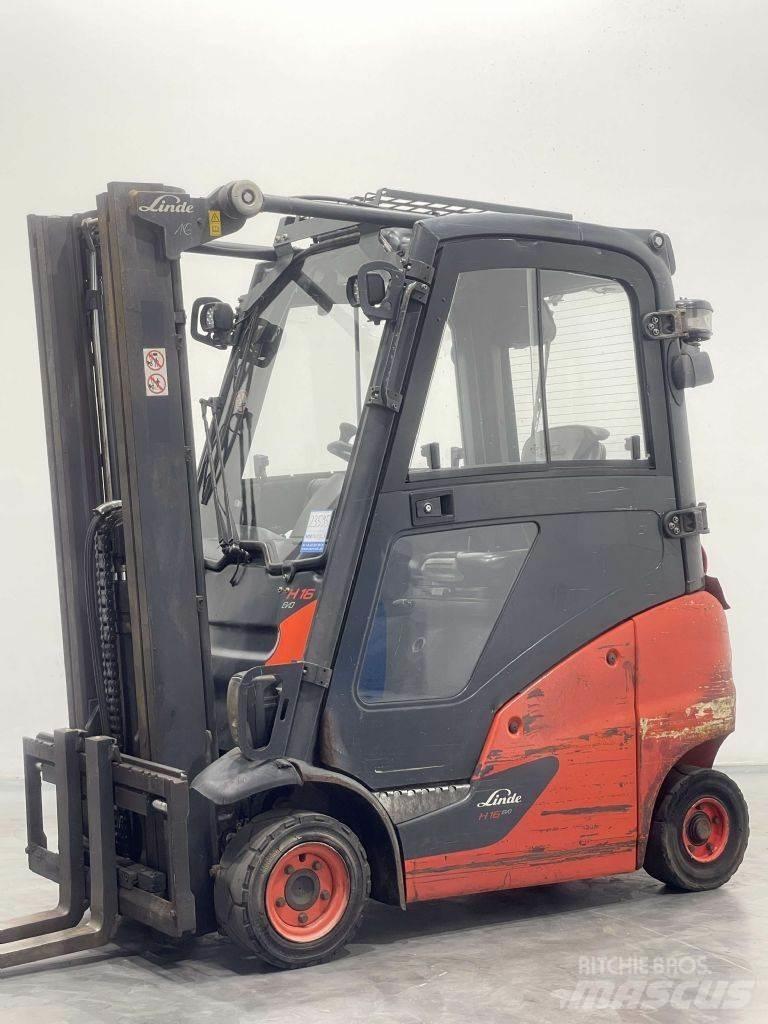 Linde H16T-01-391 LPG heftrucks