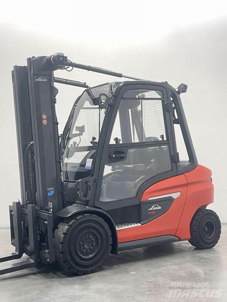 Linde H35D-01-1202 Diesel heftrucks