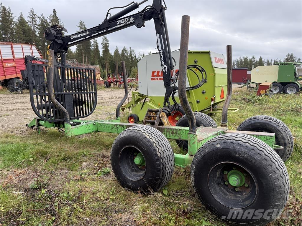 Cranab 1000 m. 260 Kran Forstanhänger