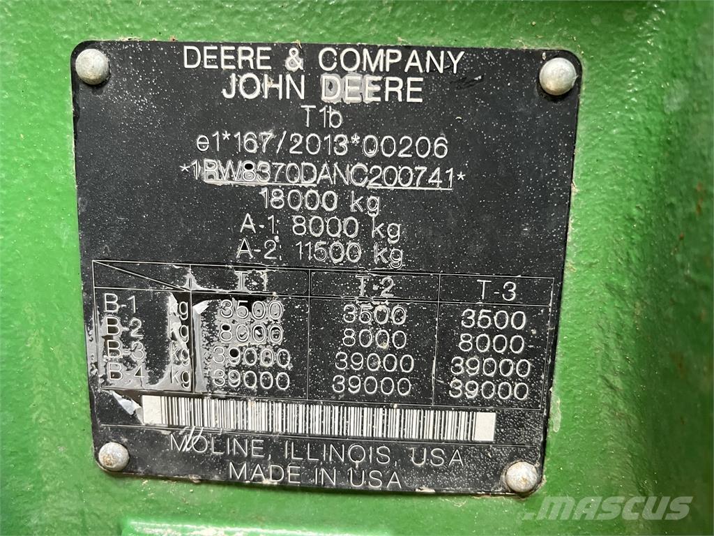 John Deere 8R 370 Traktoren