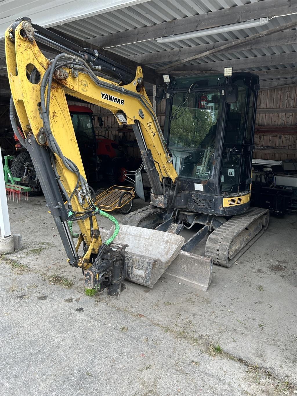 Yanmar VIO 38 GRÄVARE Radlader