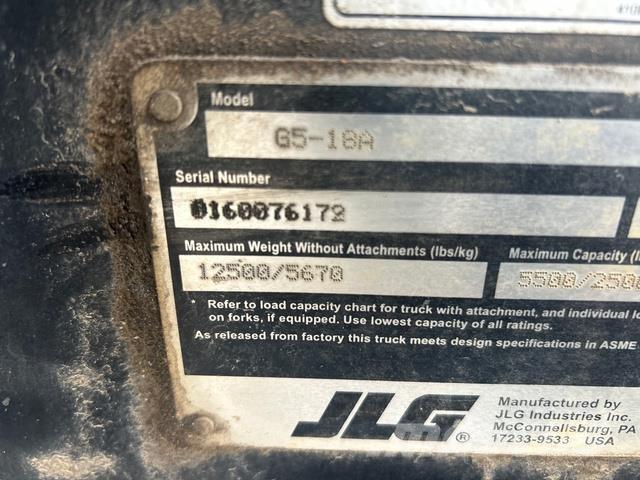 JLG G5-18 A Teleskoplader