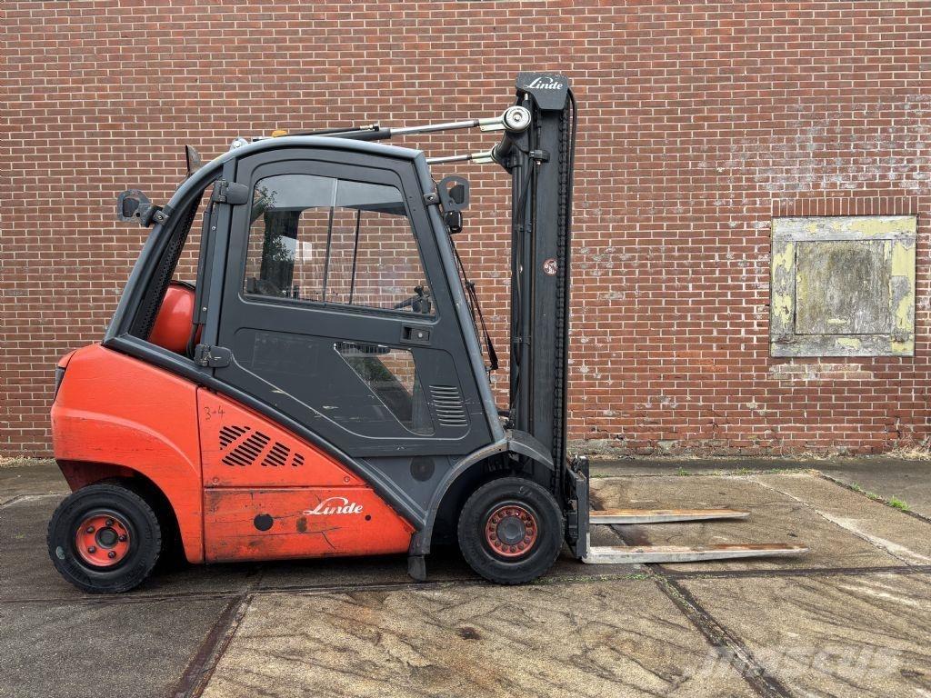 Linde H25T-01 LPG heftrucks